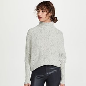 Club Monaco Emma Cashmere Sweater in Grey Mix Size S